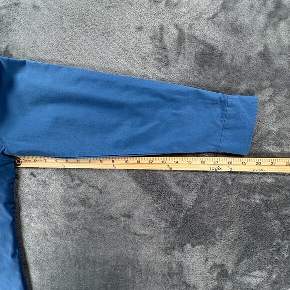 Sonic Drive-In Work Shirt Women XL Blue Button Up Long Sleeve Uniform Employee - Picture 7 of 8